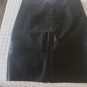 Faux leather Pencil Skirt